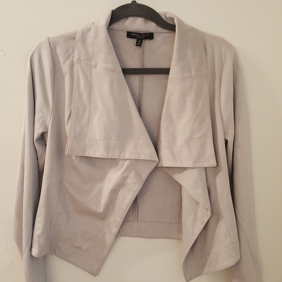 Romeo Juliet Couture Faux Suede Draped 